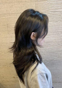 korean hair cut salon hair styling